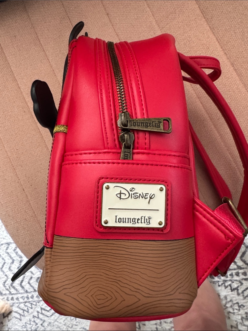 Loungefly Pinocchio Backpack and Wallet Set - Picture 3 of 7